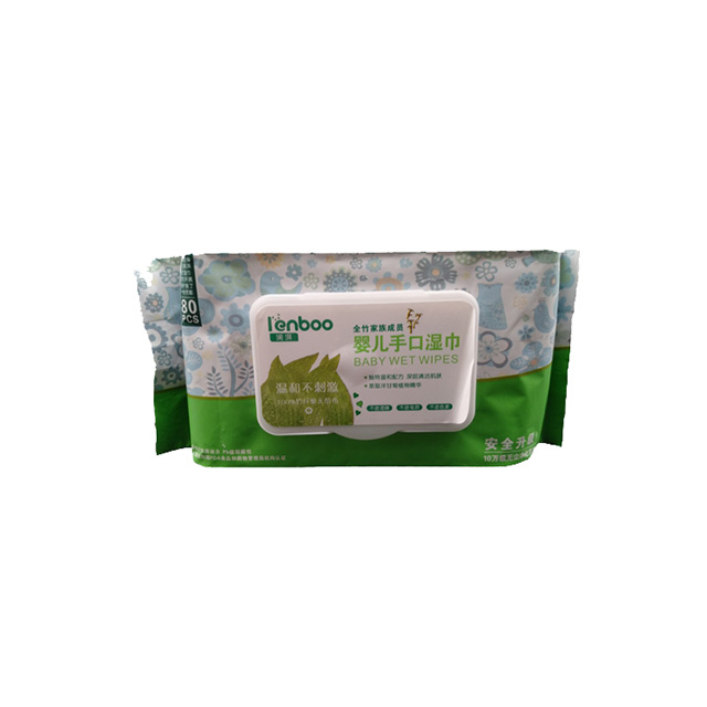 Lingettes humides écologiques pour bébé 100% bambou biodégradables