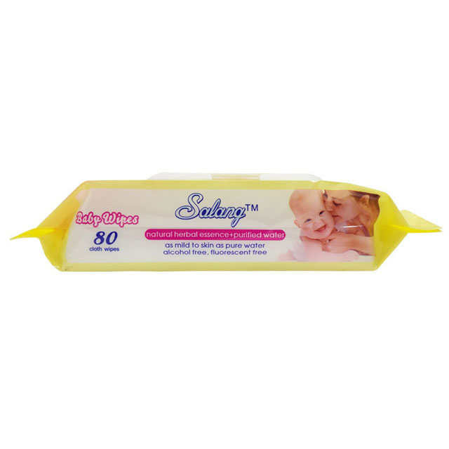 OEM Top qualité pure eau pure sans alcool à base de plantes naturelles bébé lingettes humides douces