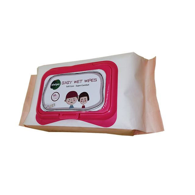 Aiwipes Baby Wet Wipes Anti-bactérien pour nettoyer le visage, les mains et la bouche de votre bébé