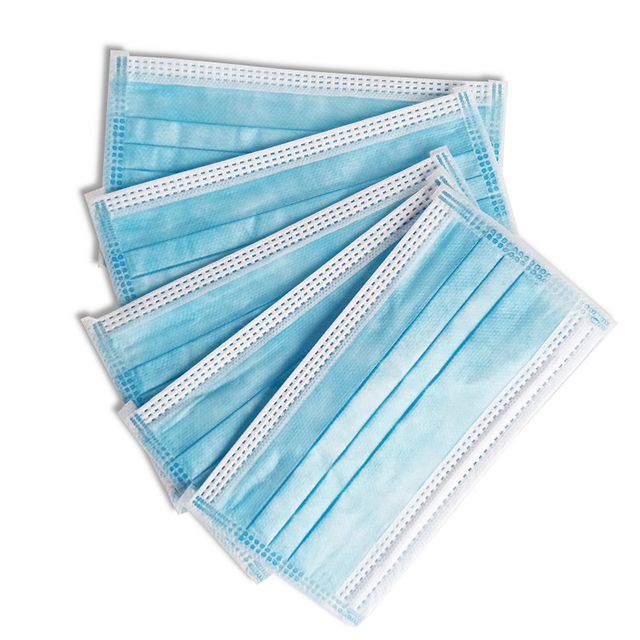 Masque protecteur médical chirurgical de textile non tissé pour empêcher des bactéries de virus