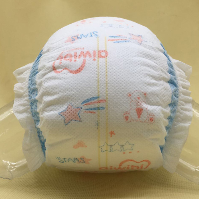 Couches super minces et à absorption élevée pour bébé d'Aiwibi Factory avec bandes velcro