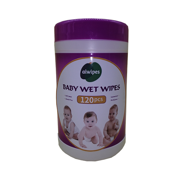 Aiwipes Baby Wet Wipes Emballage dans un bidon