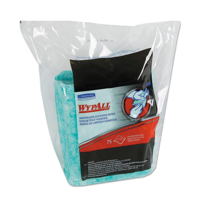 Lingettes humides industrielles en tissu non tissé OEM Spunlace